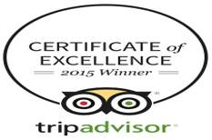 Trip Advisor - Certifikat izvrsnosti 2015